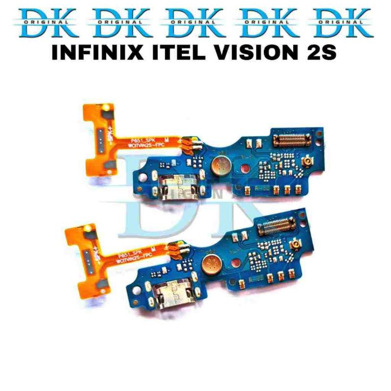 FLEXIBLE KONEKTOR CHARGER MIC INFINIX ITEL VISION 2S PAPAN CAS