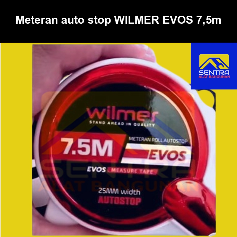 Meteran auto stop WILMER EVOS 7,5m