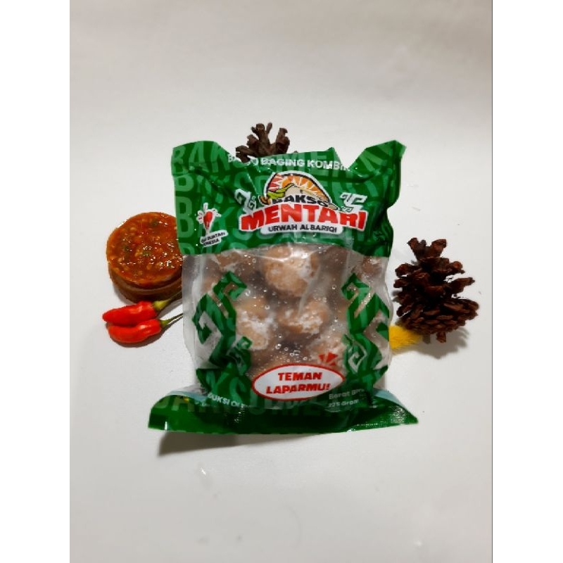 

mentari bakso kombinasi daging sapi dan dada ayam
