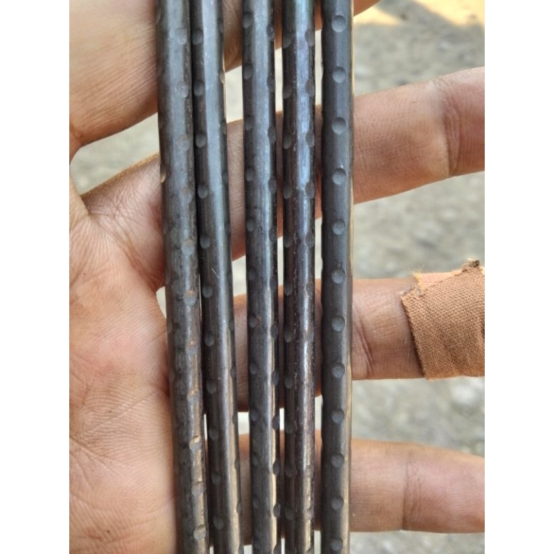 Thebettles As Baja Bintik Tutul Mentah 7Mm & 5Mm As Baja Anti Bengkok Patah