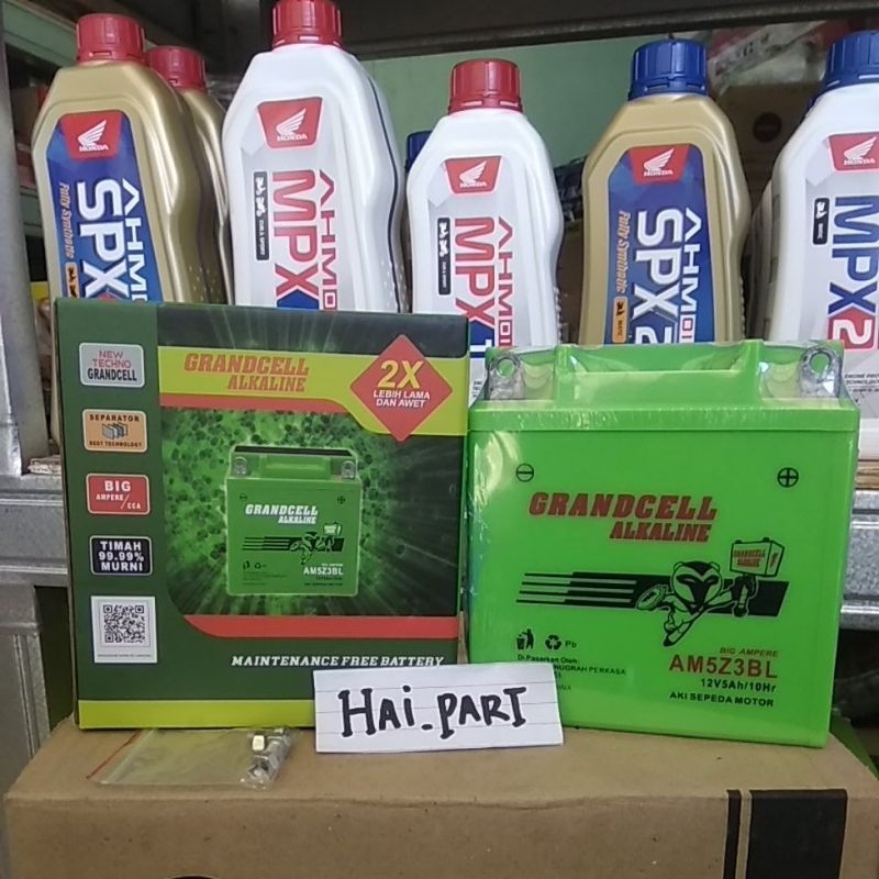 AKI ACCU ALKALINE AM5Z3BL MIO SPORTY , SMILE , JUPITER OLD