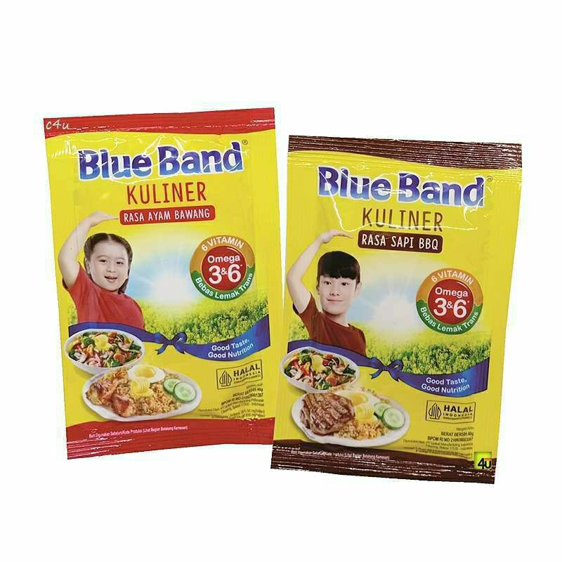 

BLUE BAND KULINER RICE BBQ AYAM 40 gram - Margarin Mentega - Penyedap Rasa