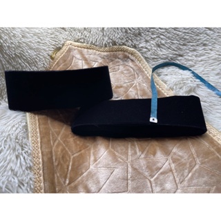 Peci polos hitam tinggi 8 cm