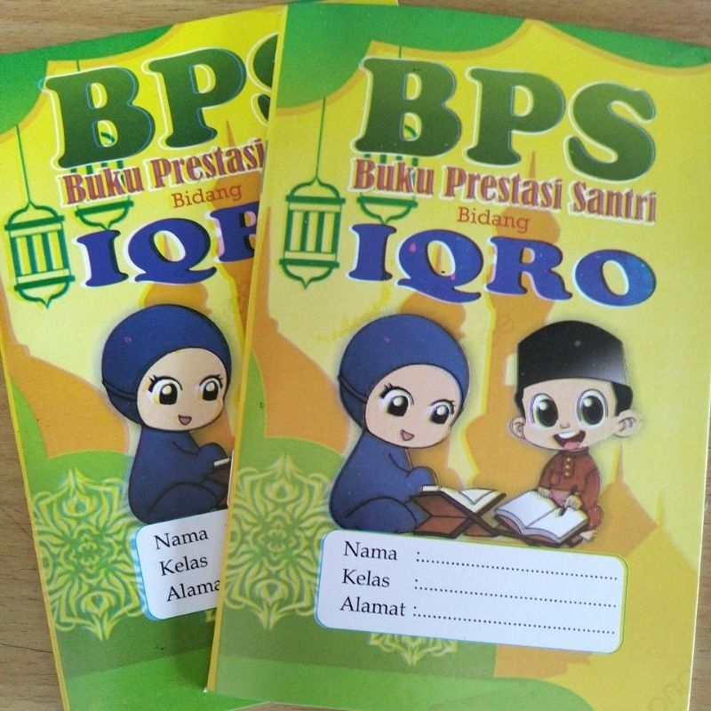 

BUKU PRESTASI SANTRI BIDANG IQRO