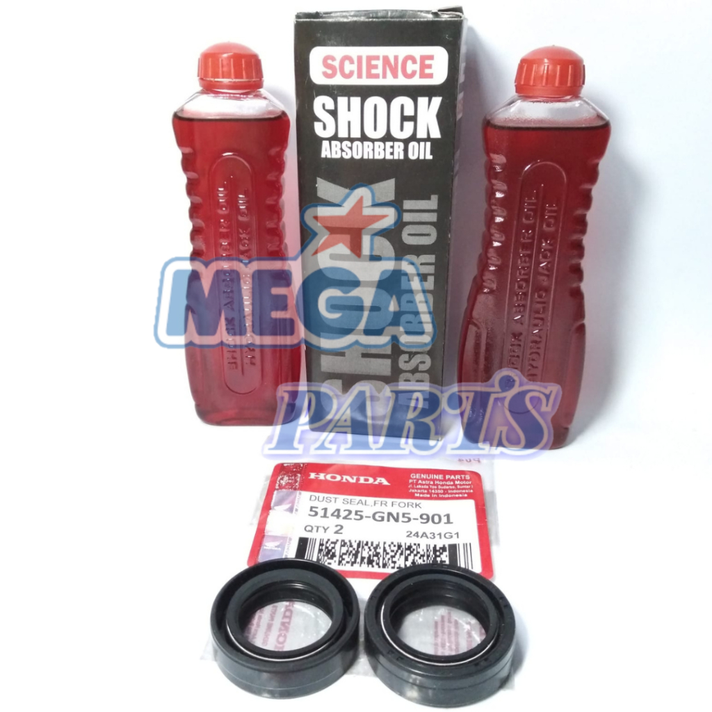 Seal shock depan Grand beat vario vario 125 Revo Blade supra x 125 + Oli Oil Shok Depan Grand Sil