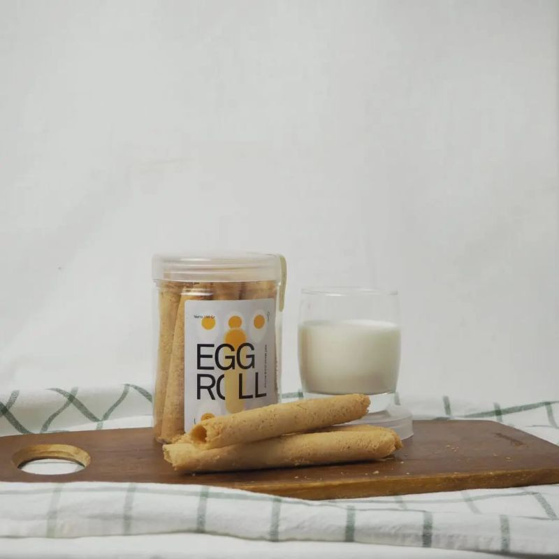 

Egg Roll (cemilan ringan) Home Made, 100g