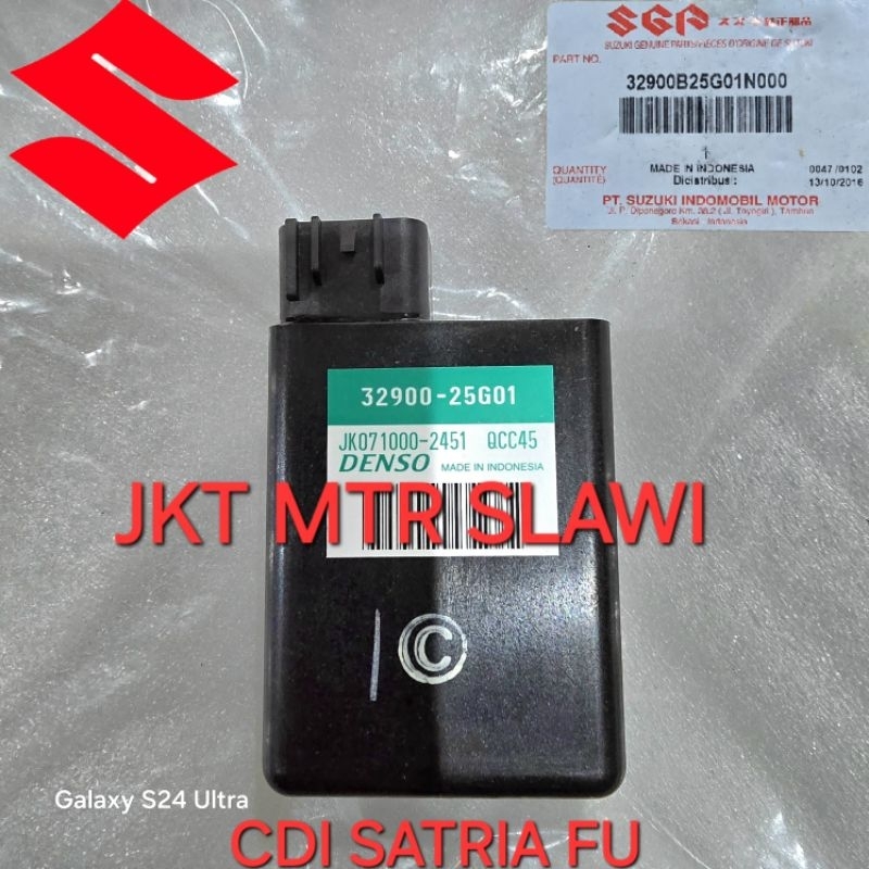 cdi satria fu, cdi fu asli sgp, ori suzuki, asli suzuki