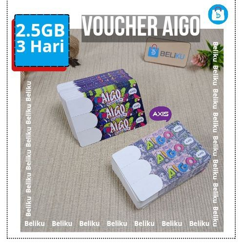 Voucher Kuota Axis/Aigo 2 GB 3Hari TERMURAH