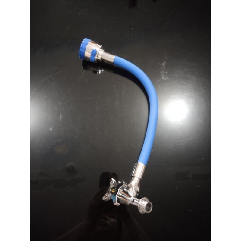 Kran angsa kran cuci piring lapis karet 1/2"