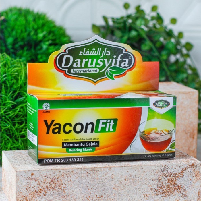 

Teh Celup Yaconfit Yakon Darusyifa Herbal atasi Kencing Manis