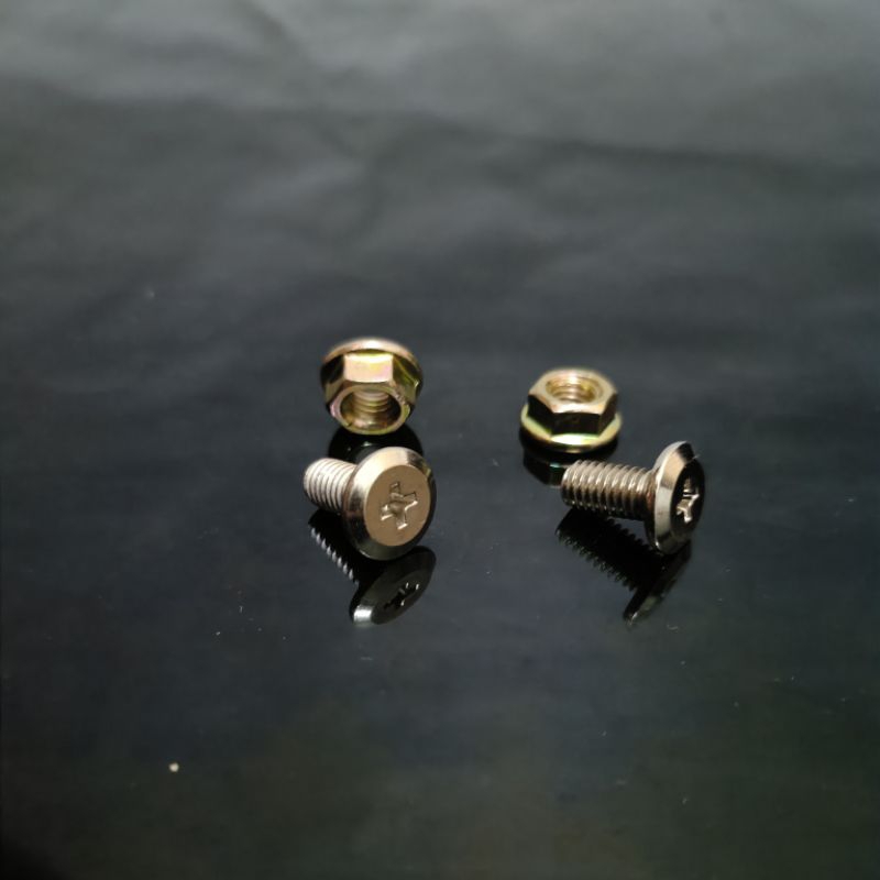 Baut Mur Helm Universal / Baut Pet Helm 6×12