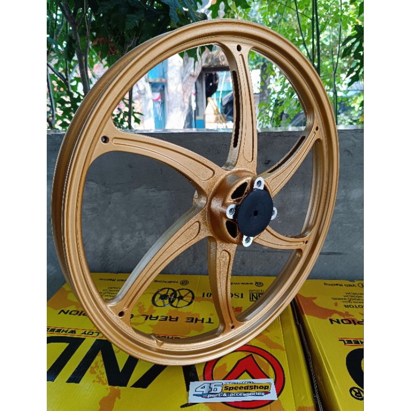 Velg depan VND six star Jupiter/mio ukuran 140 ring 17