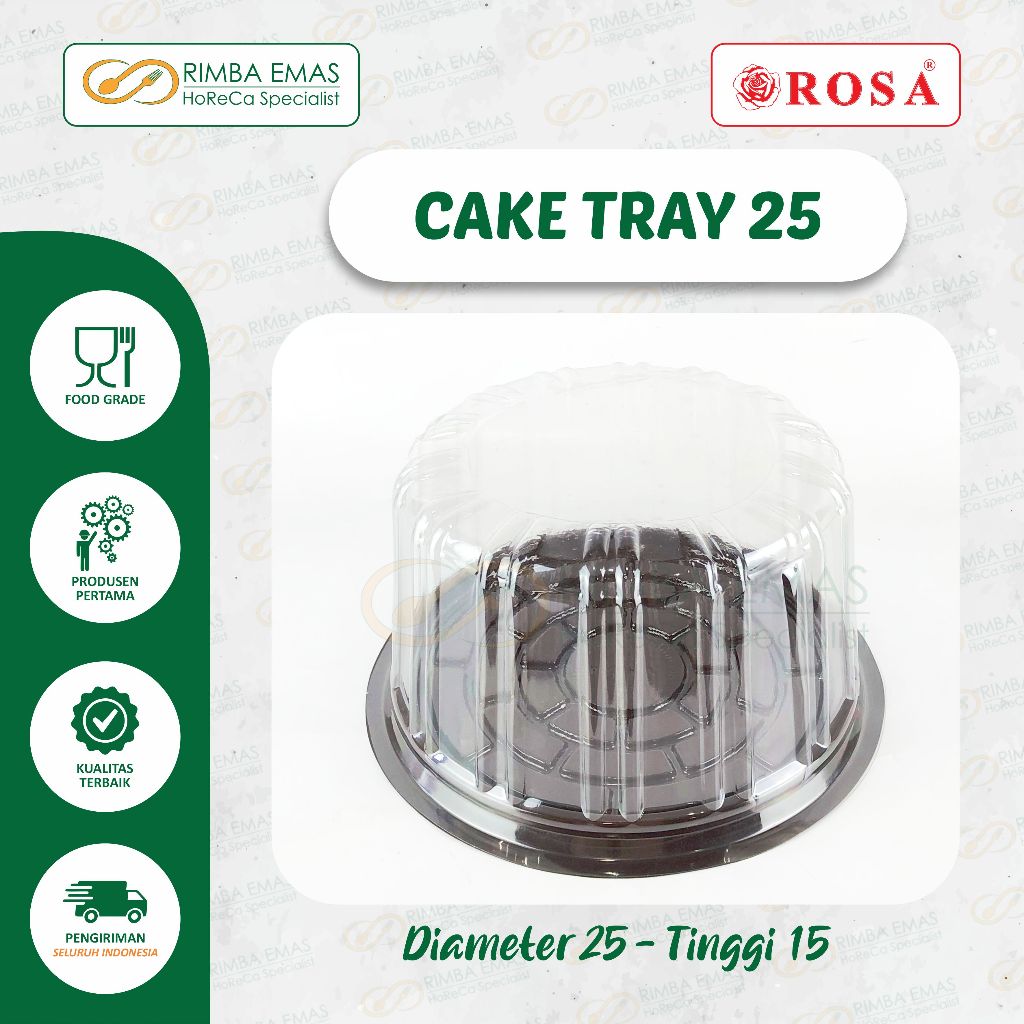 MIKA CAKE / CAKE TRAY / MIKA CAKE TRAY BULAT Diameter 25, 30