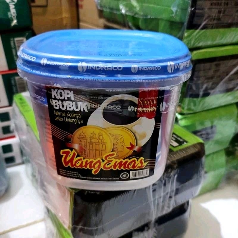 

Kopi uang emas 600gr tupper kartonan isi 12pcs kopi pahit tanpa gula