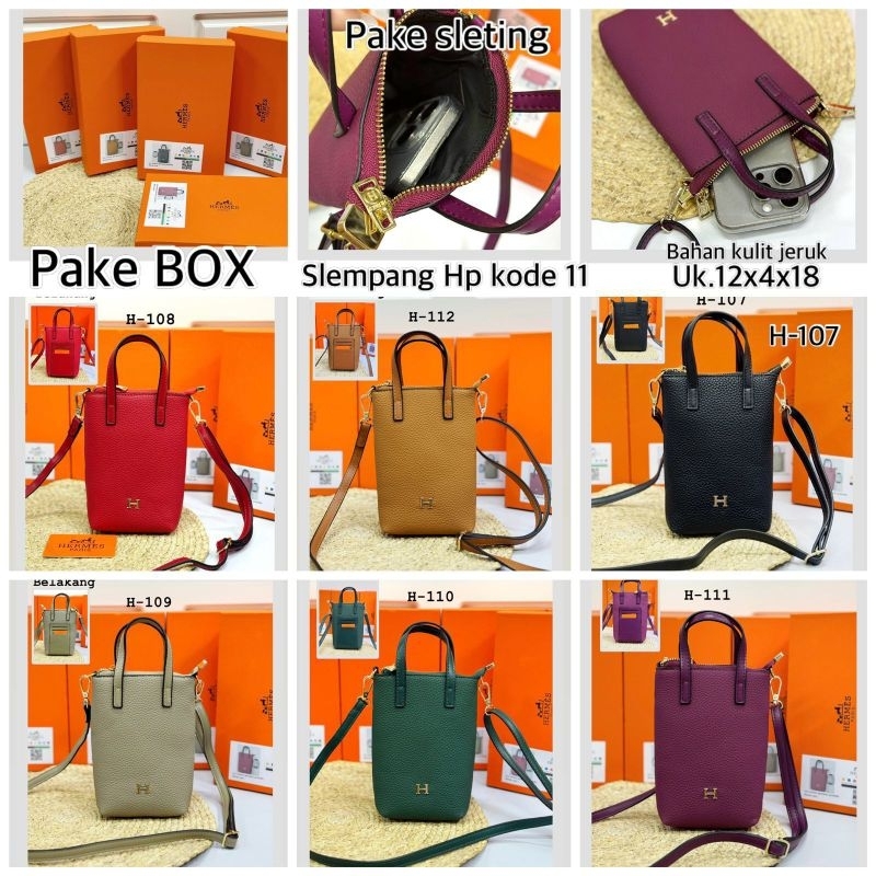 SLEMPANG HP H10 IMPORT PREMIUM / TAS HP CEWEK BAHAN LAMSKIN / TAS SLEMPANG PREMIUM / TAS HP KEKINIAN