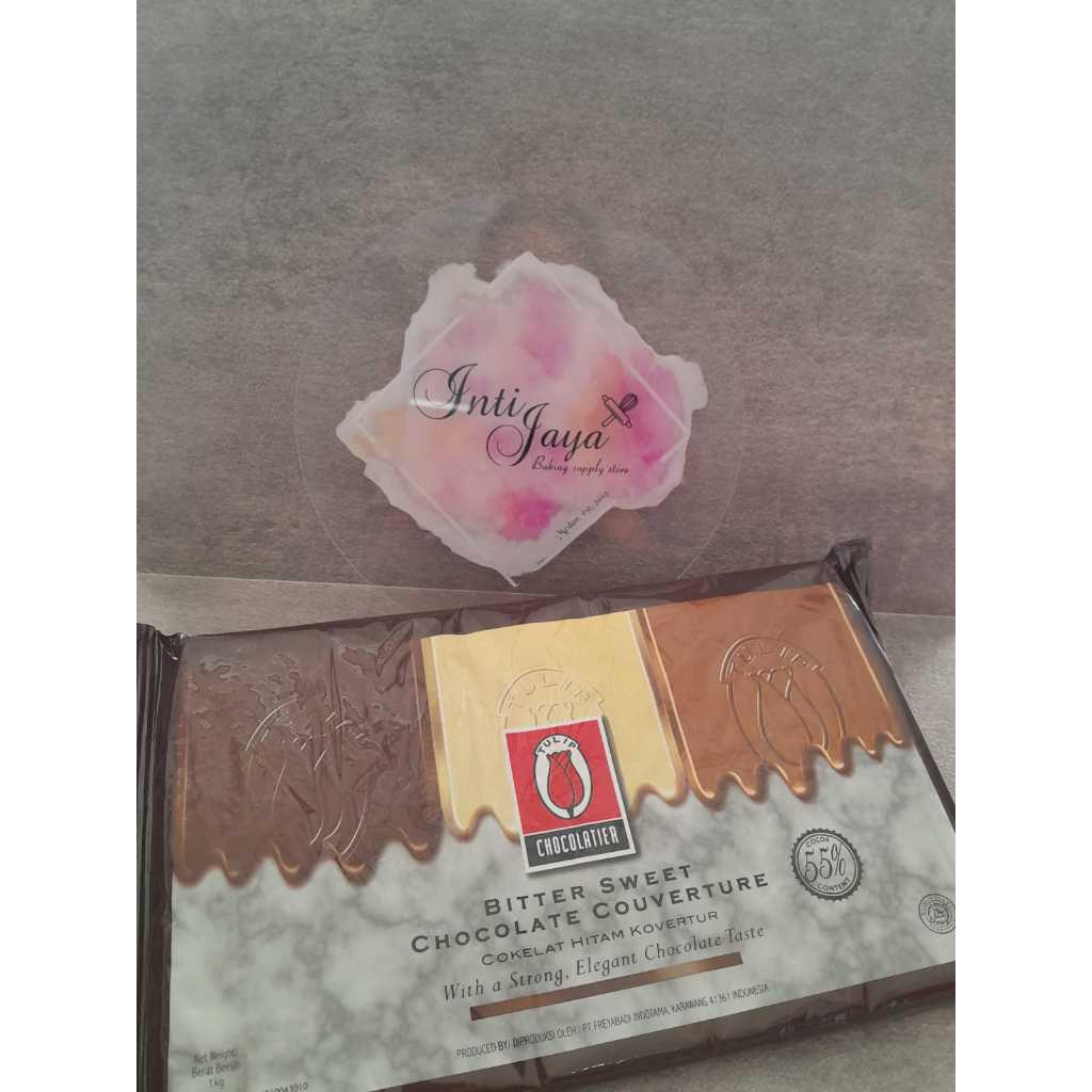 

TULIP CHOCOLATE COUVERTURE BITTER SWEET 1 KG