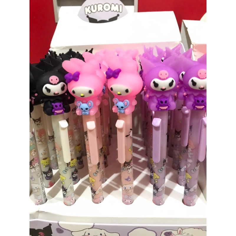 

Ready stok Bolpoin GEL SANRIO MEKANIK / PENA GEL MEKANIK POLA LUCU SANRIO LOTSO MELODY / Bulpen GEL / Alat tulis sekolah