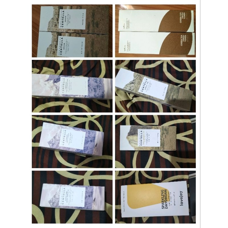 

box kardus bekas skincare (ONLY BOX)