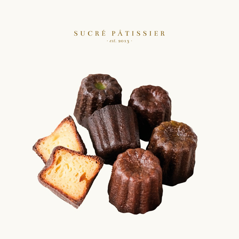 

Canele Box of 3 Sucre Patissier
