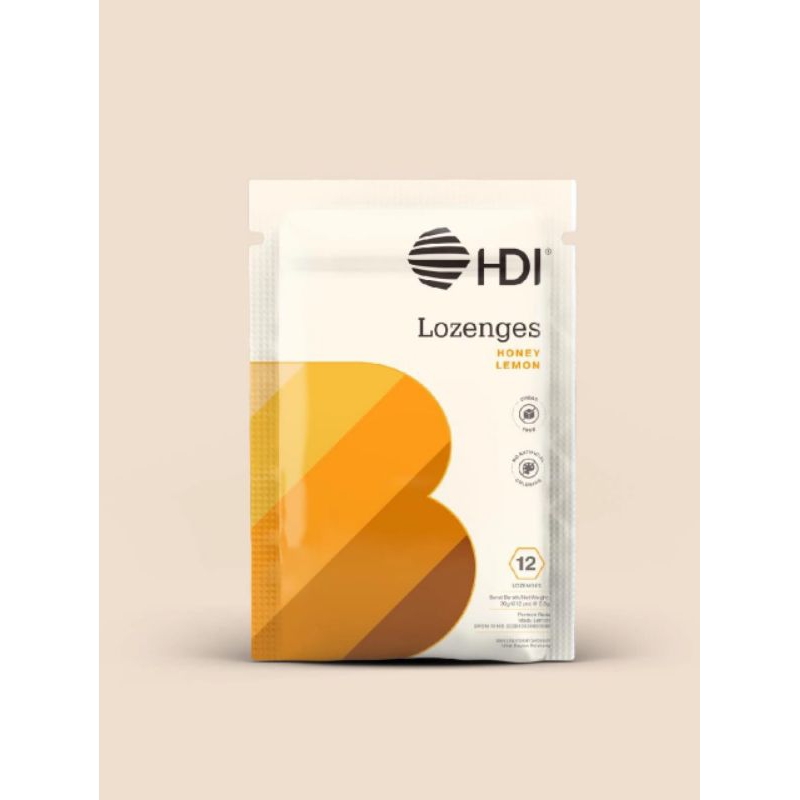 

HDI Lozenges Honey Lemon 12pcs