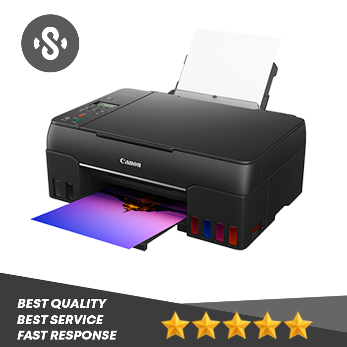 Printer Canon PIXMA G670 670 Printer Photo 6 Warna All In One WiFI