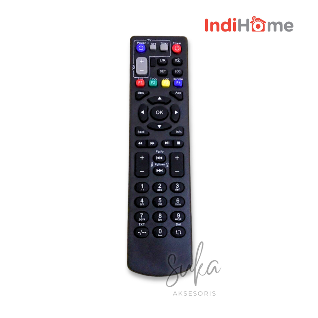 Suka Aksesoris Remot Remote Pengganti Receiver STB Android TV BOX ZTE ZXV10 B860H B760H USEE TV Indi