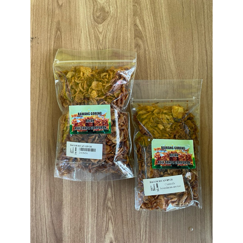

Bawang goreng rican