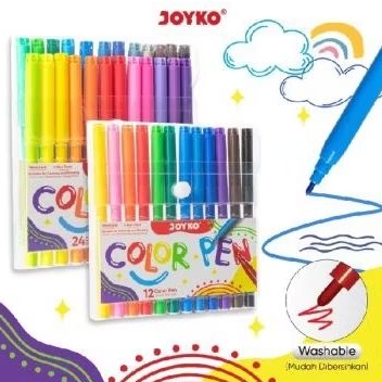 

Color brush pen JOYKO CLP-60 12 warna