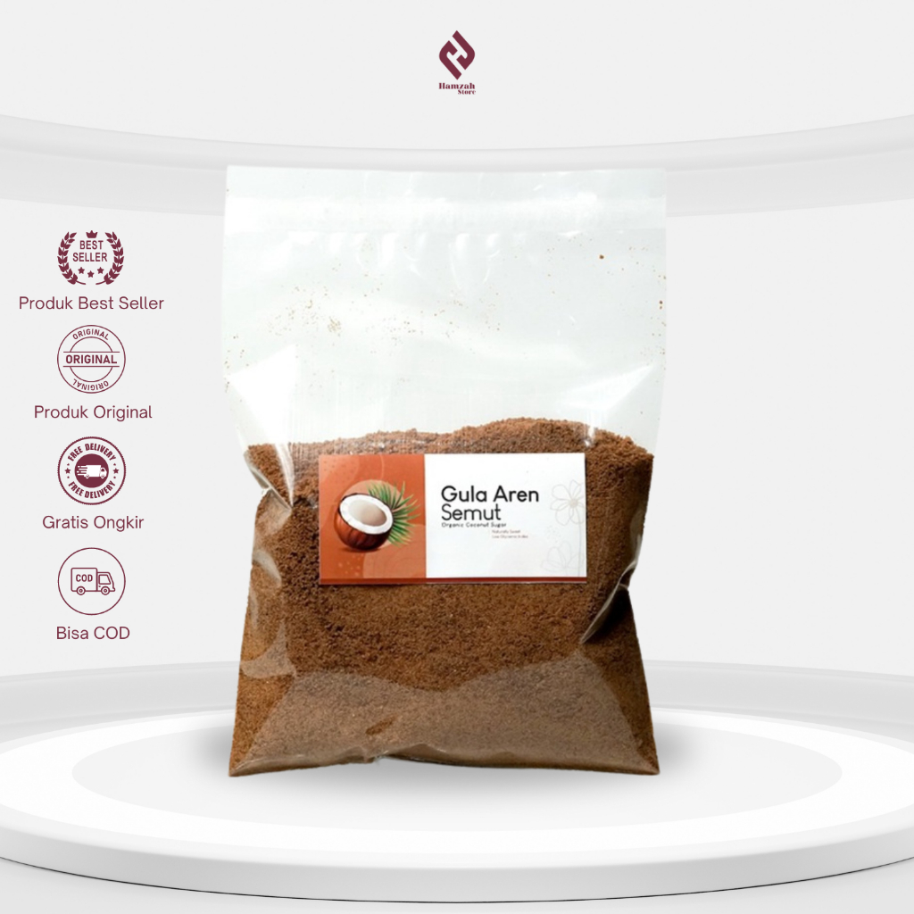 

Gula Semut Aren Bubuk 1 Kg | Sugar Palm Organic