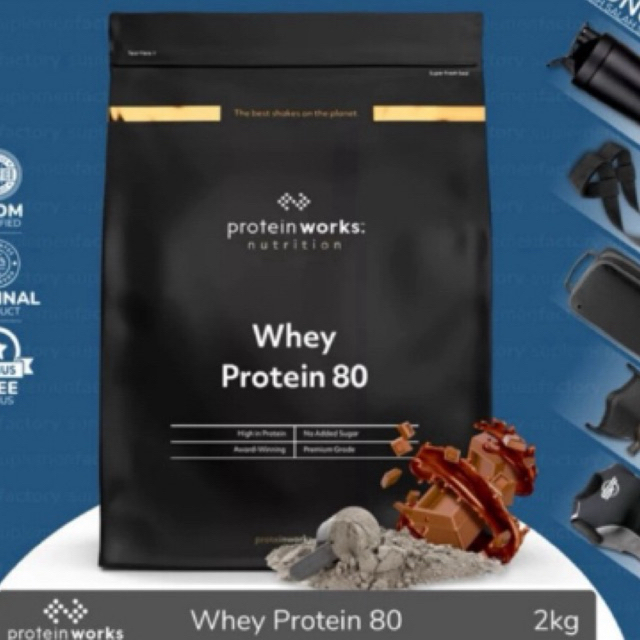 TPW THE PROTEIN WORKS DIET WHEY PROTEIN CONCENTRATE 80 , 2KG BPOM