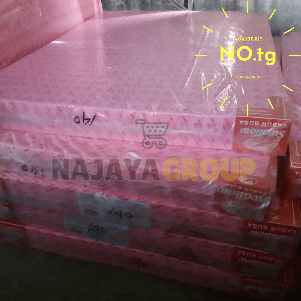 Kasur Busa Swallow Original Bandung No Tg Ukuran 140x190x15
