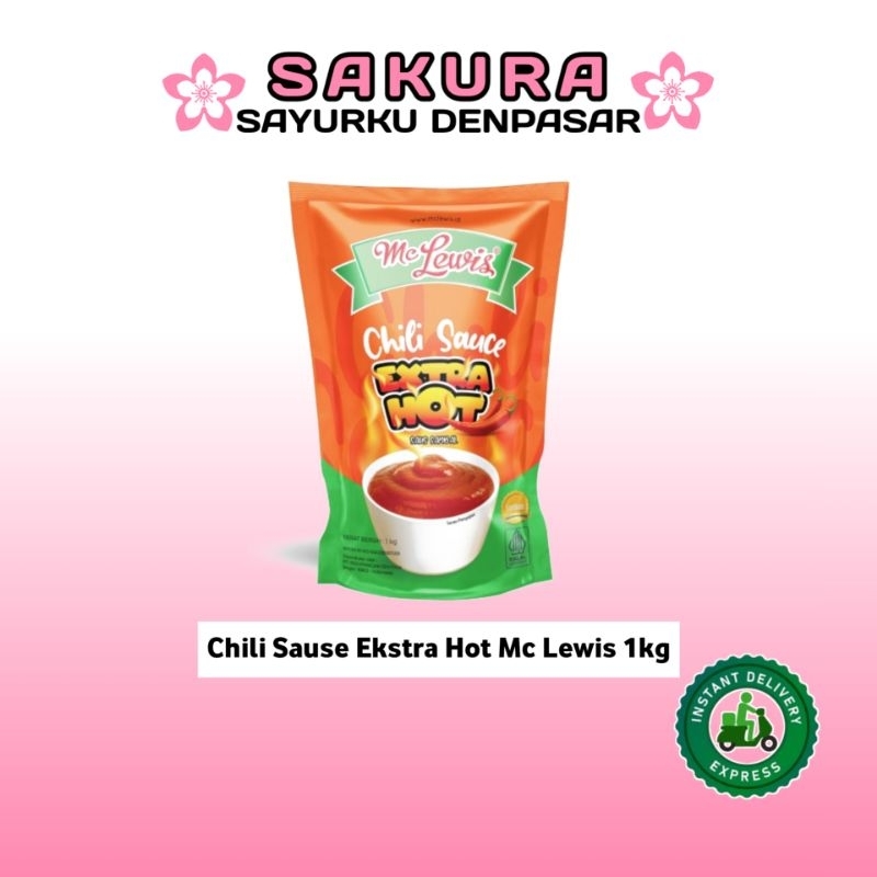 

Chili Sause Ekstra Hot Mc Lewis 1kg - SAKURA
