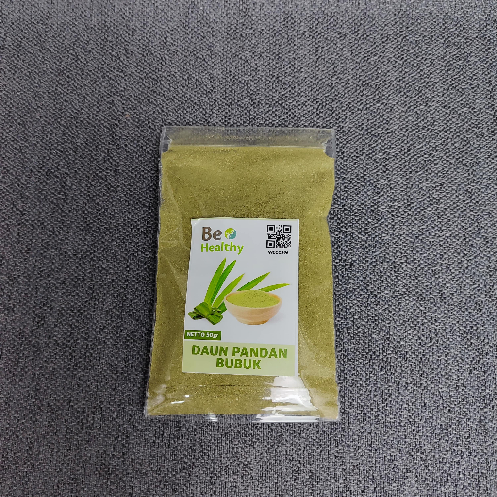 

Daun Pandan Bubuk Bumbu Bubuk Pandan Alami Rempah-Rempah Pilihan Bubuk Masakan / Pandan Leaves Powder 50 gr - Be_Healthy
