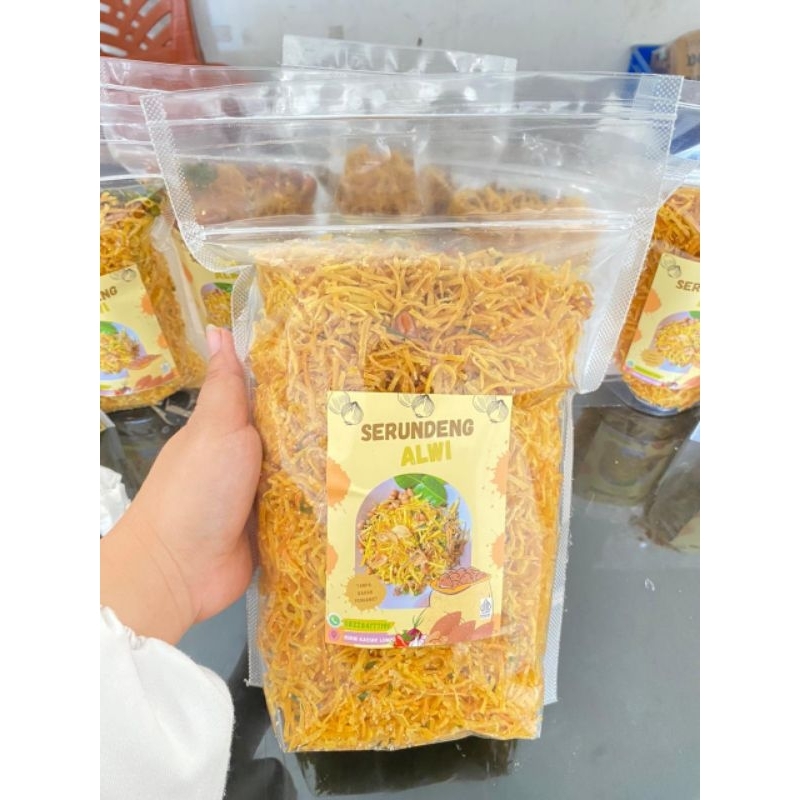 

Serundeng Alwi (serundeng Ubi jalar) kemasan 500 gram