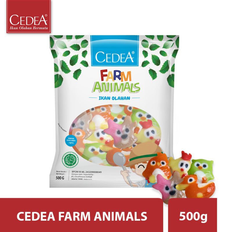 

Cedea Farm animal 500gr isi 50pcs