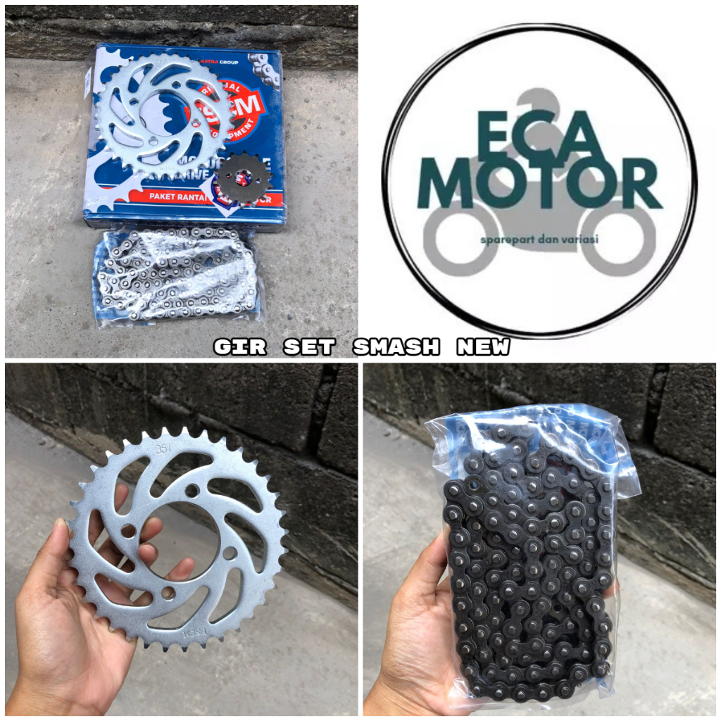 GIR SET SMASH NEW FSCM || GIR SET GEARSET SUZUKI SMASH NEW SHOGUN 125 SHOGUN 125 SP MERK FSCM