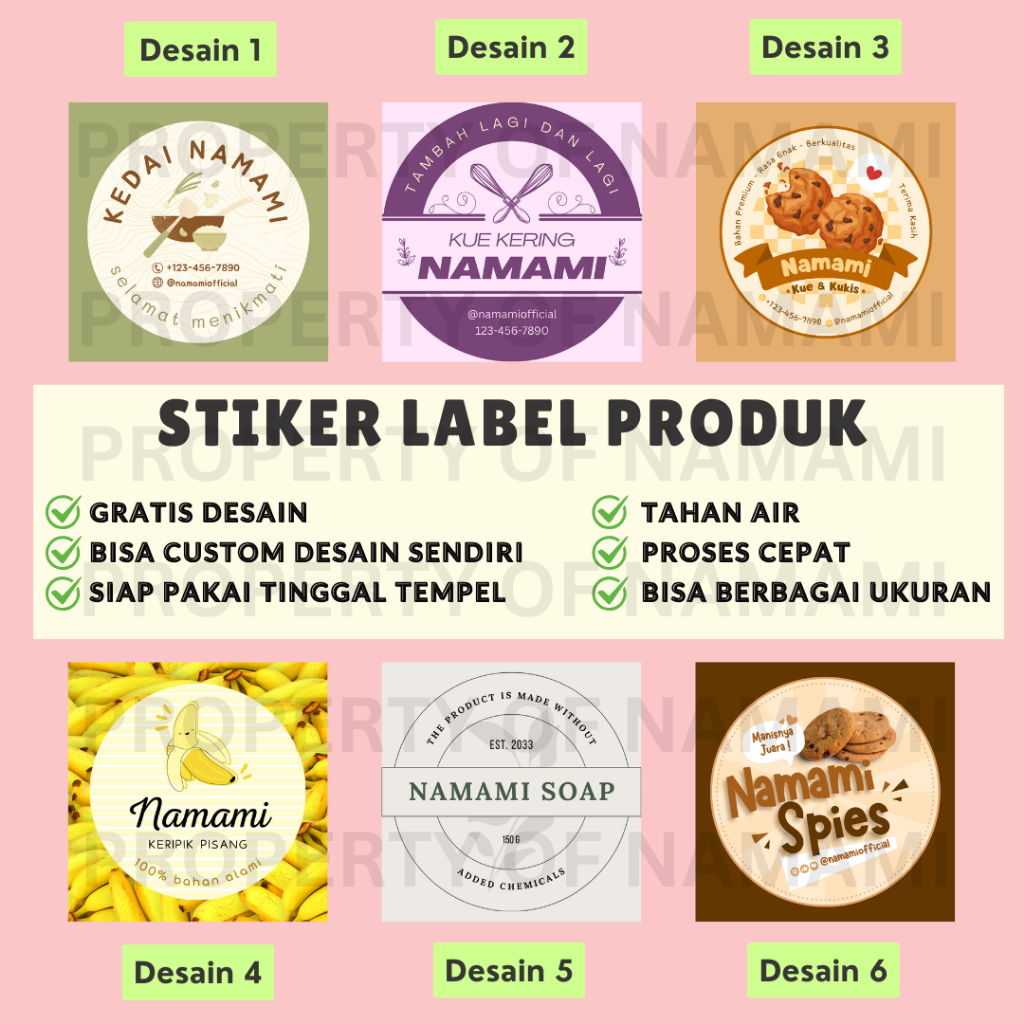 

CETAK STIKER LABEL LOGO PRODUK CUSTOM