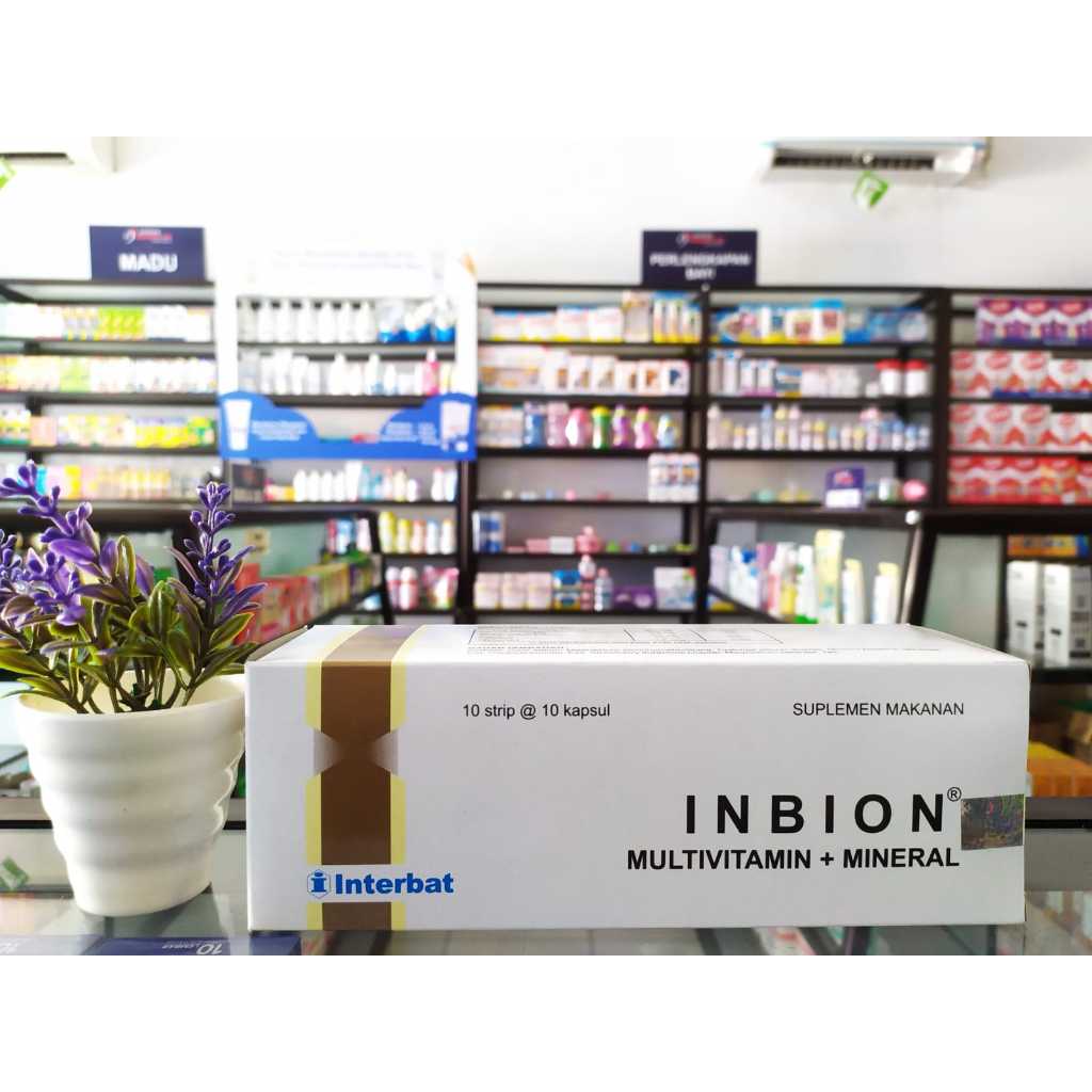Inbion Multivitamin Tambah Darah Suplemen Kesehatan