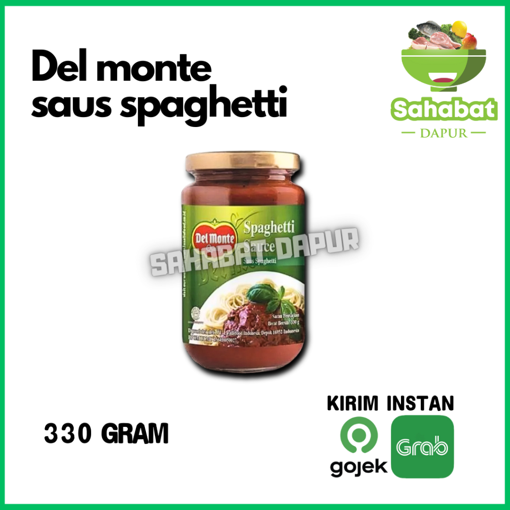 

Spaghetti Sauce Del Monte / Saus Spageti 330gr