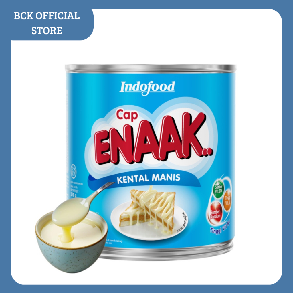 

SUSU KENTAL MANIS KALENG CAP ENAAK 370gr (PCS)