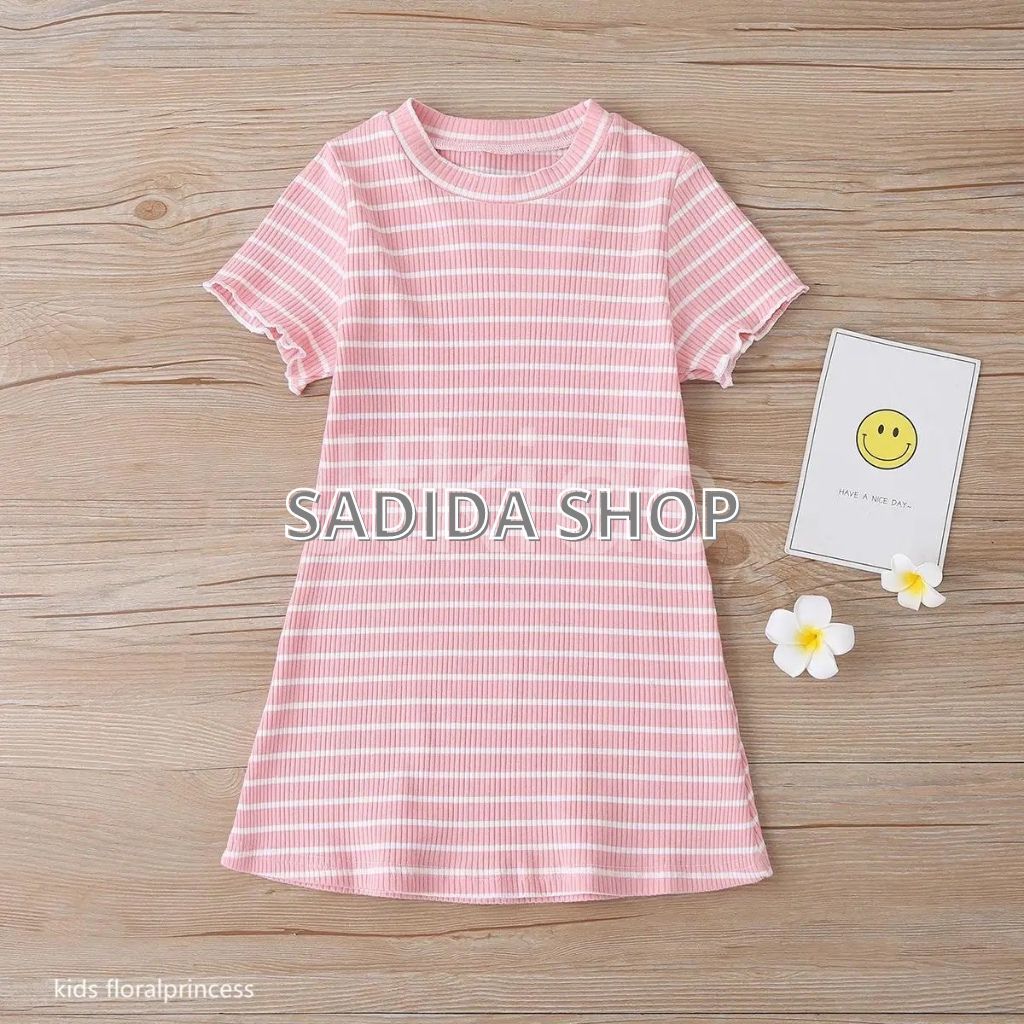 [PREMIUM] DRESS ANAK NOBI DUSTY PINK