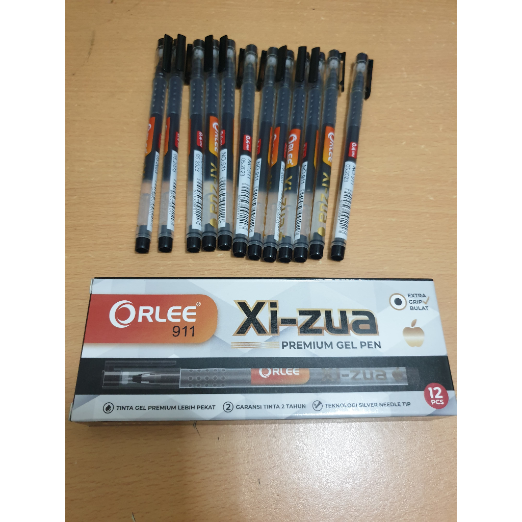 

Ballpoint Gel , Bolpen Gel , Pulpen Gel Xi Zua Orlee 911 0.4mm