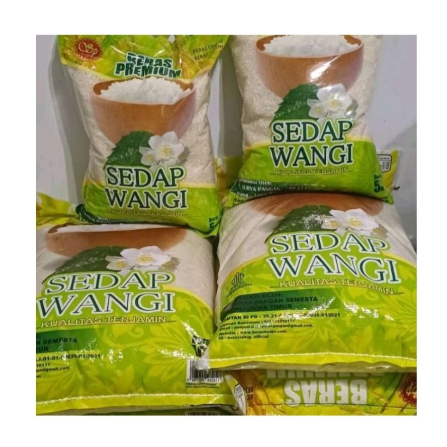 

Beras Premium Sedap Wangi 5kg (1Sak)