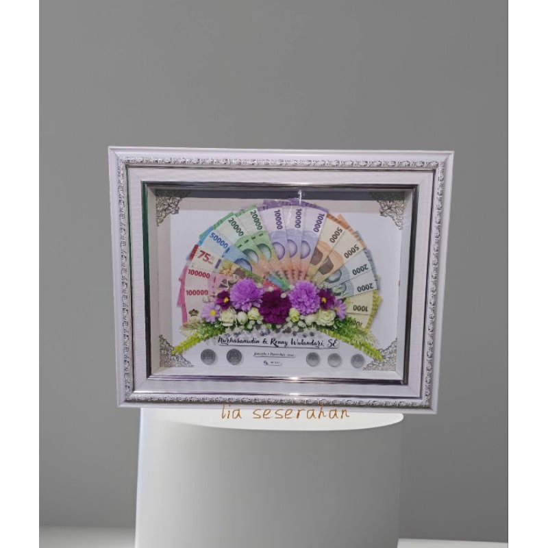 Mahar pernikahan, Mahar hias, Mahar nikah, mas kawin hias , Bingkai mahar 30x40 bisa sehari jadi