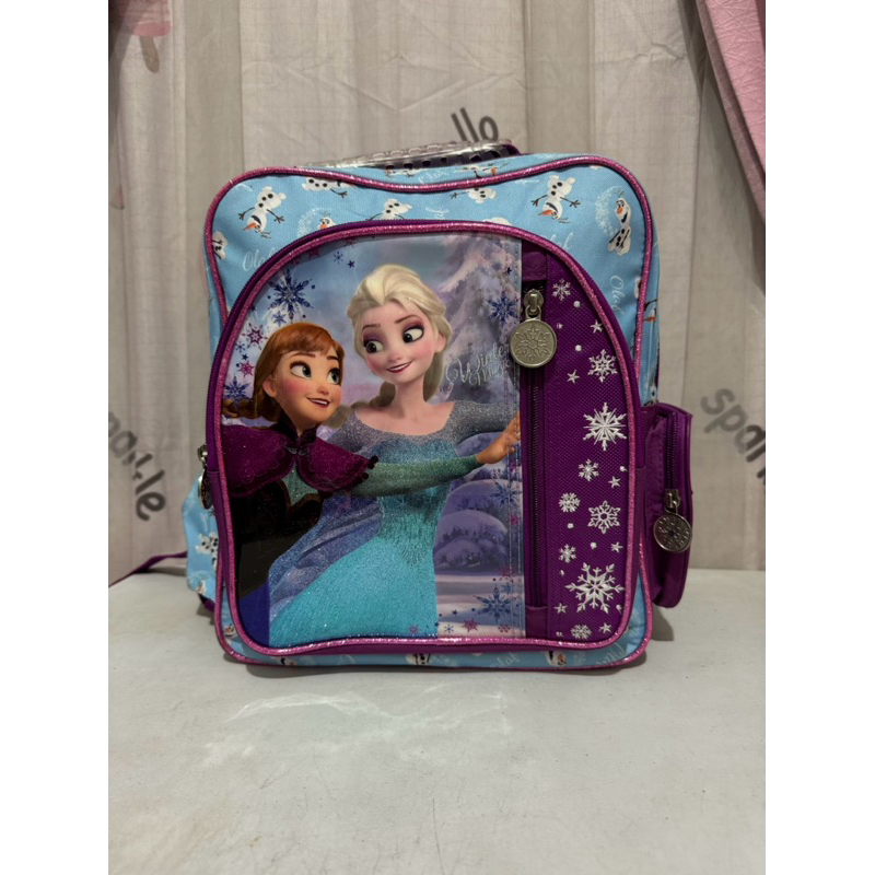 tas ransel anak sekolah. tas ransel anak tk. tas ransel frozen disney preloved