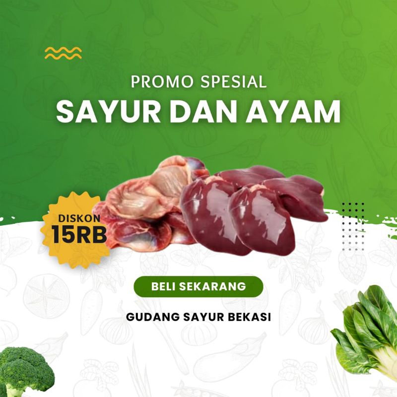 

Hati Ampela Ayam Bersih 5 Pasang