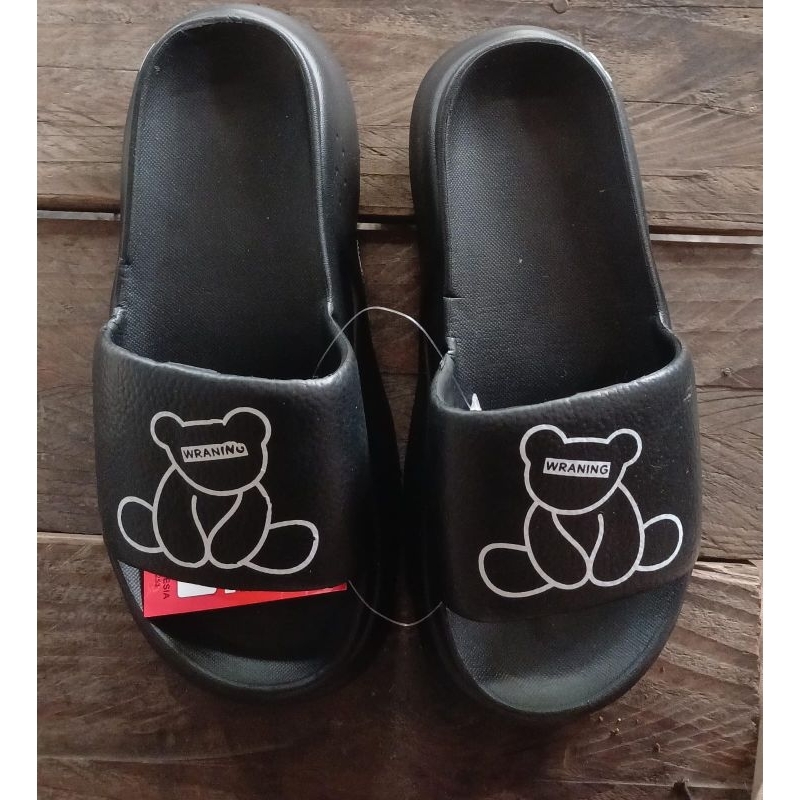 SANDAL SELOP BUSA WANITA -SANDAL BONEKA BUSA  SANDAL BUSA  SANDAL SANTAI SANDAL WANITA ELEGAN