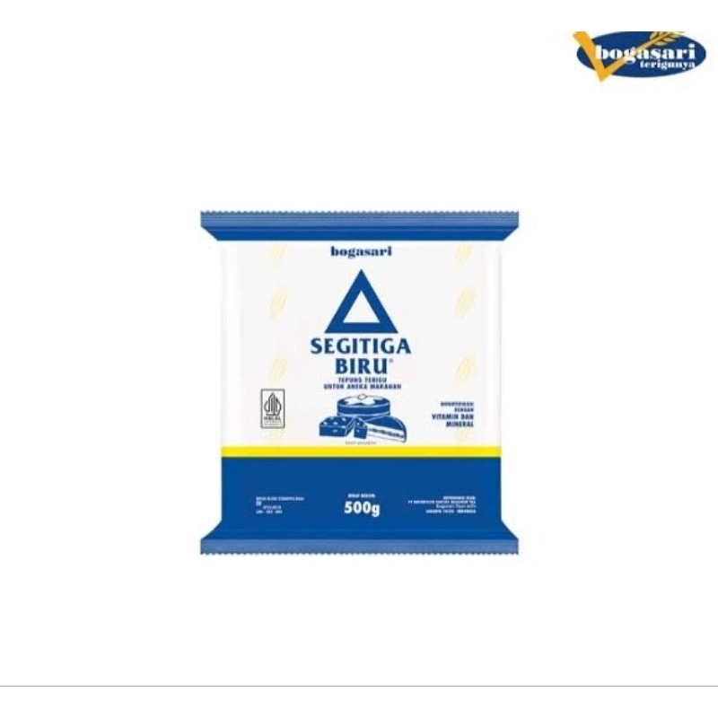 

Tepung Segitiga Biru Transparan 500 g