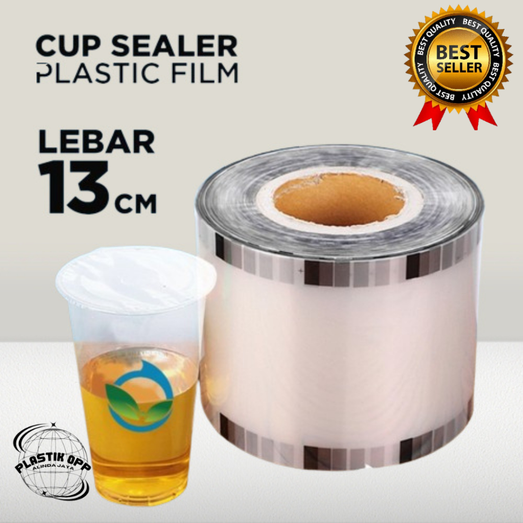 Plastik Lid Cup Sealer Seal Cup Gelas Gambar Motif / Polos isi 1200 cup / Tutup segel minuman / Plas