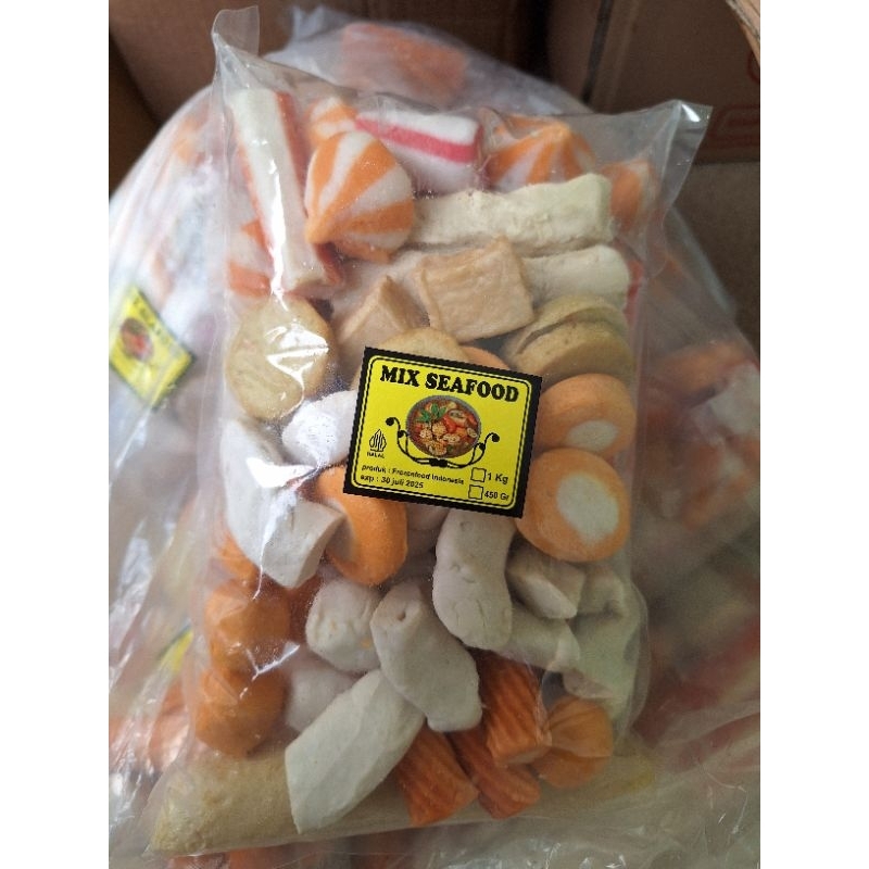 

Bakso Mix Seafood Cedea 1kg